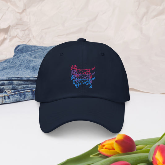 Electro Dachshund Wonderland Baseball Cap