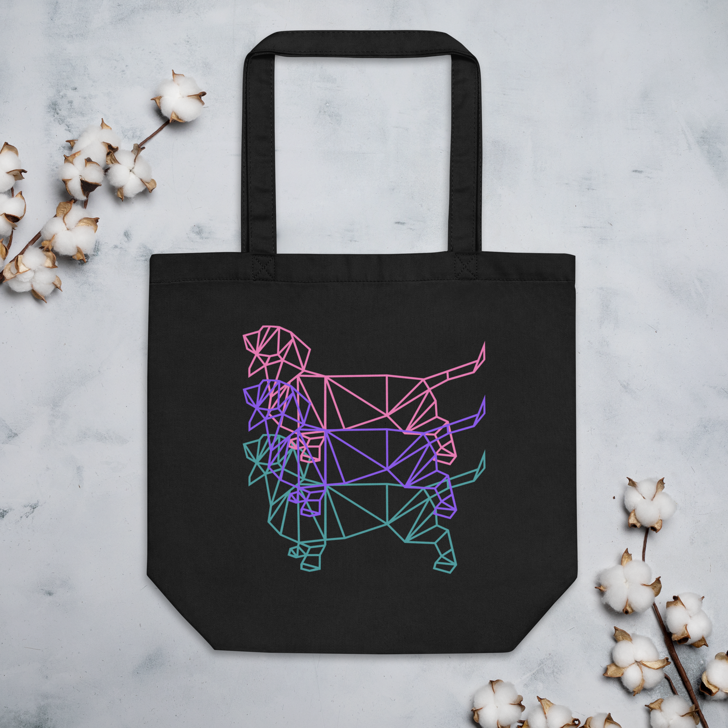 Electro Dachshund Tote Bag