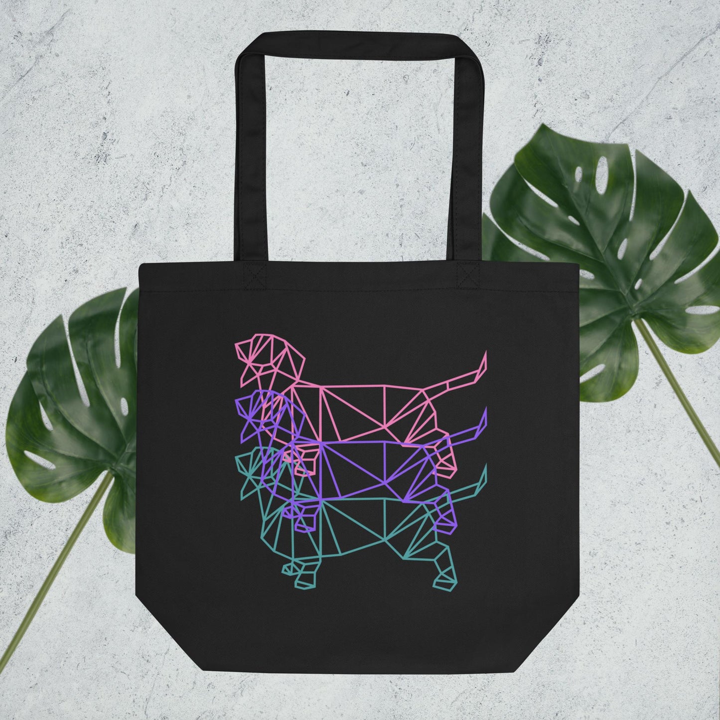 Electro Dachshund Tote Bag