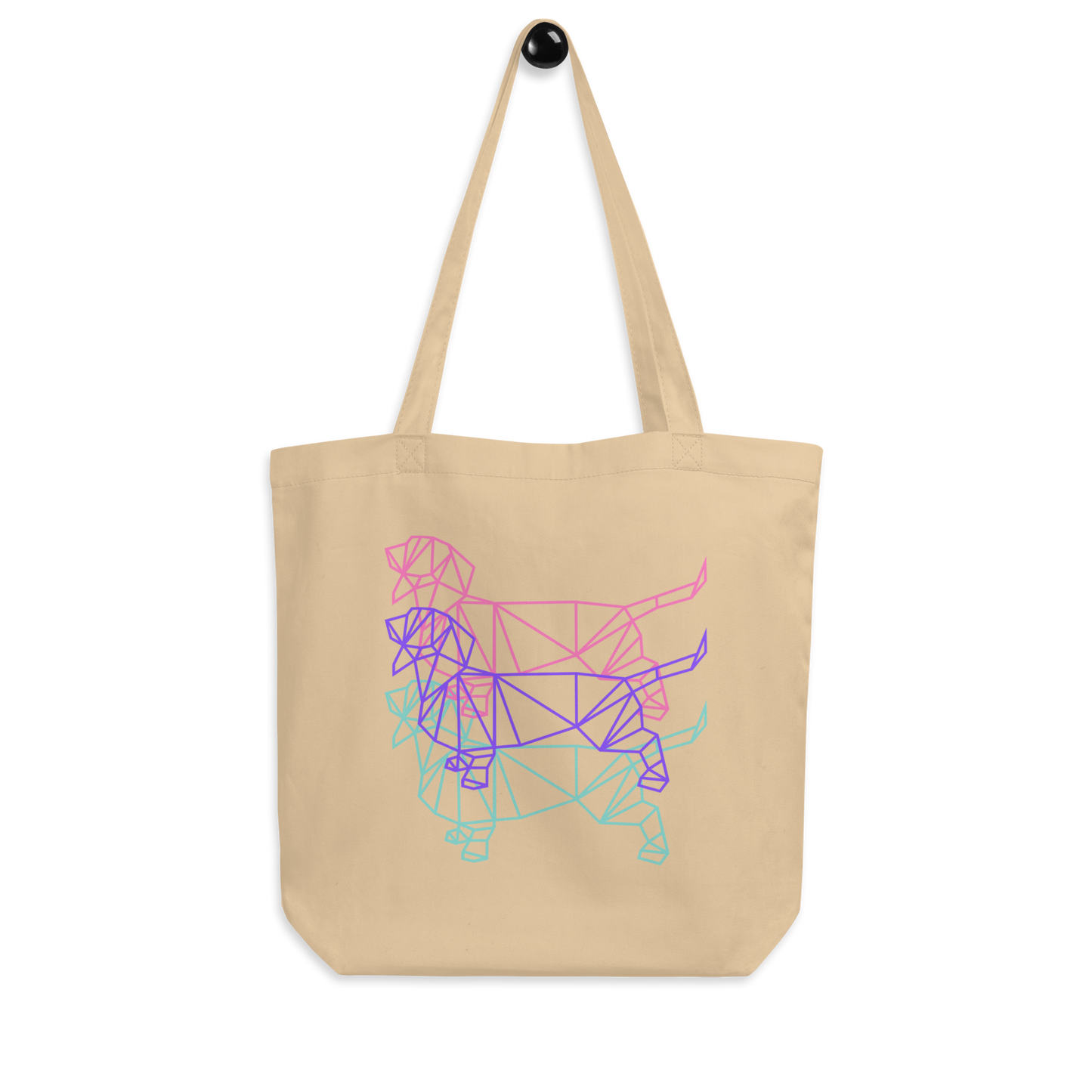 Electro Dachshund Tote Bag