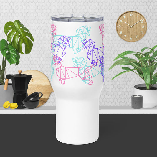 Electric Dachshund Travel Mug